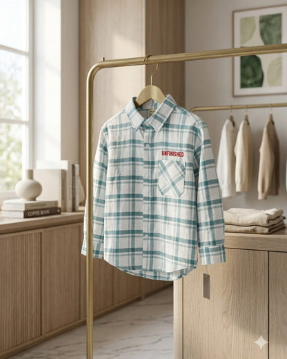 Checkered Casual Shirt for Boys