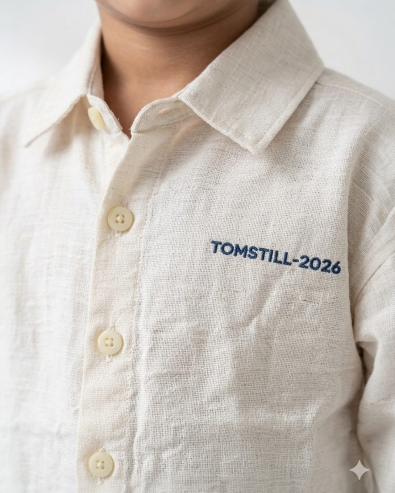 Classic Linen feel Shirt for Boys