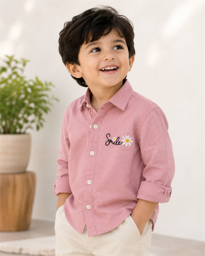 Blush Bloom Premium Shirt for Boys