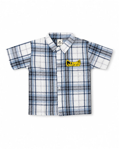 Urban Check Racer Shirt for Boys